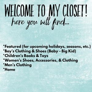 ✨Welcome to my closet!✨
